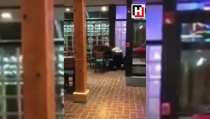 Türk pizzacının 'kadına yönelik şiddeti' ülke gündeminde!