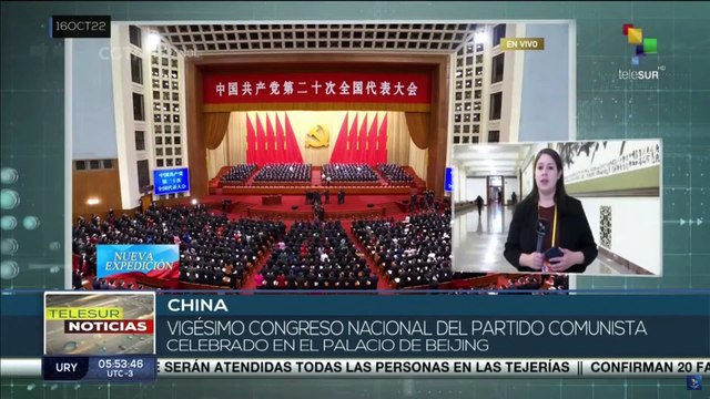 Presidente de China inauguró oficialmente XX Congreso Nacional del Partido Comunista
