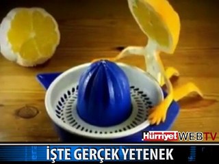 MEYVE, SEBZE VE YİYECEKLERE "ŞEKİL" YAPTILAR