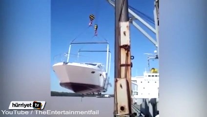 Milyon dolarlık yatı böyle düşürdüler