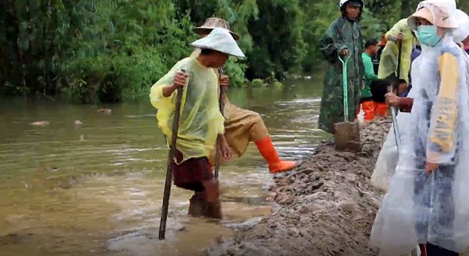 น้ำชี เอ่อเข้าท่วมบ้านประชาชน กาฬสินธุ์ เร่งช่วยผู้ประสบอุทกภัย