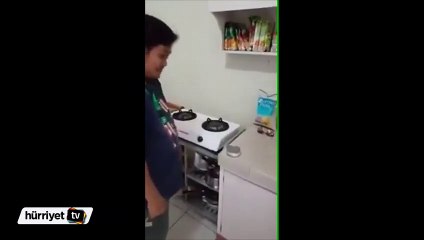 Kaşıkla konserve açma tekniği