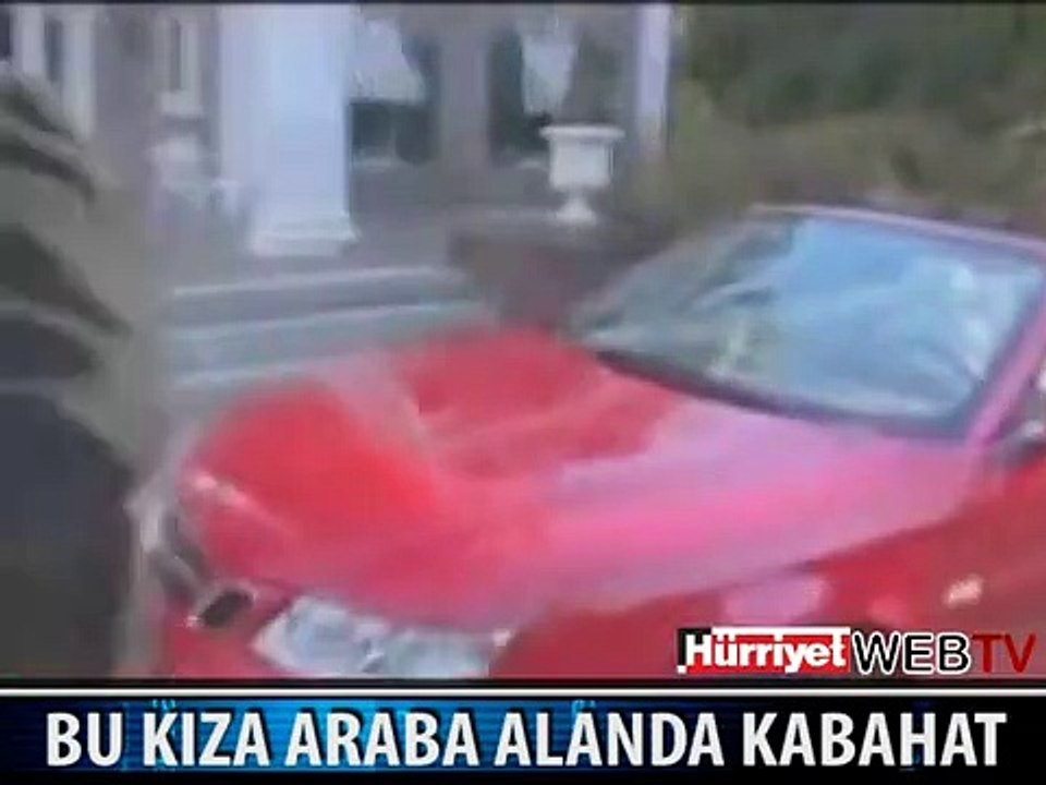 İŞTE ŞIMARIK KIZIN YAPTIĞI