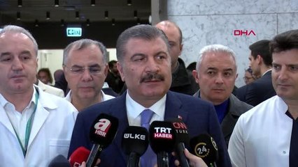 FAHRETTİN KOCA 6 HASTAMIZIN 5'İNİN DURUMU CİDDİ -2