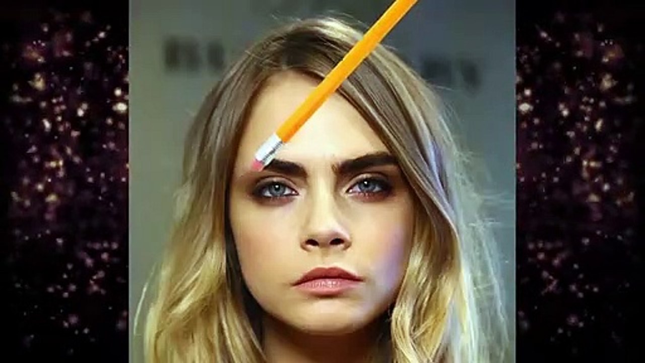 Ünlülerin kaşsız halleri