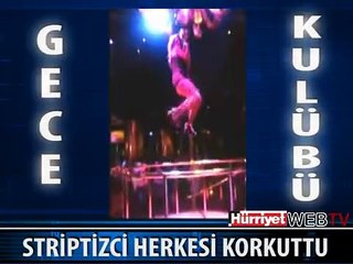 STRİPTİZCİ KADININ FENA SONU