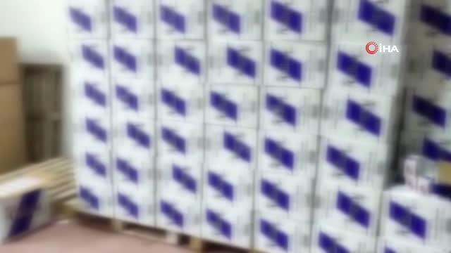 Tekirdağ 3. sayfa: Tekirdağ'da kaçakçılık operasyonu: Milyonlarca makaron ele geçirildi