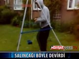 SALINCAKLA BERABER YERE YIĞILDI