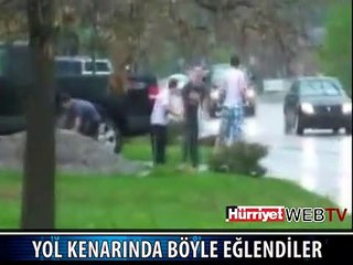 ÇILGIN GENÇLERİN YENİ EĞLENCESİ