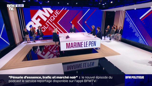 Marine Le Pen sur les grèves dans les raffineries: C'est le gouvernement qui est responsable de cette situation de blocage