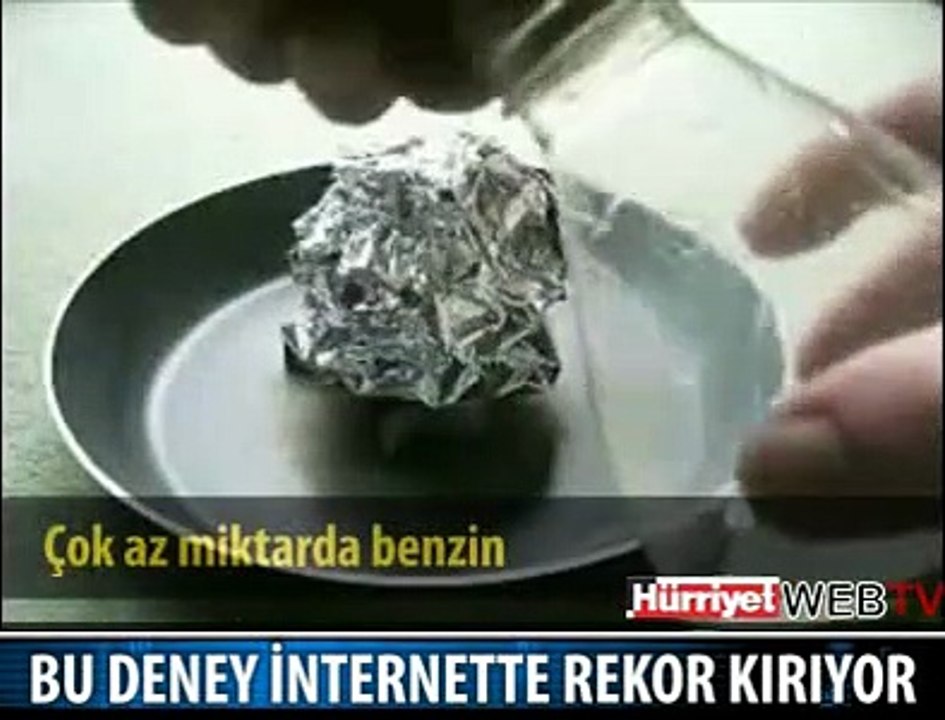 BU DENEY İNTERNETTE REKOR KIRDI