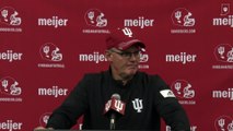 Indiana Football Coach Tom Allen Reacts to 38-33 Loss to Maryland