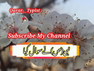 Logo mujsi pochi ga | لوگ مجھ سےپوچھے گا | qarar__typist