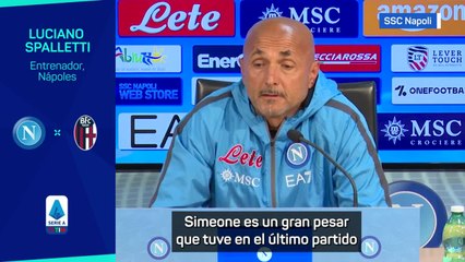 El 'capote' de Spaletti a Gio Simeone