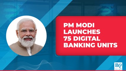 Watch Live: PM Narendra Modi Launches 75 Digital Banking Units
