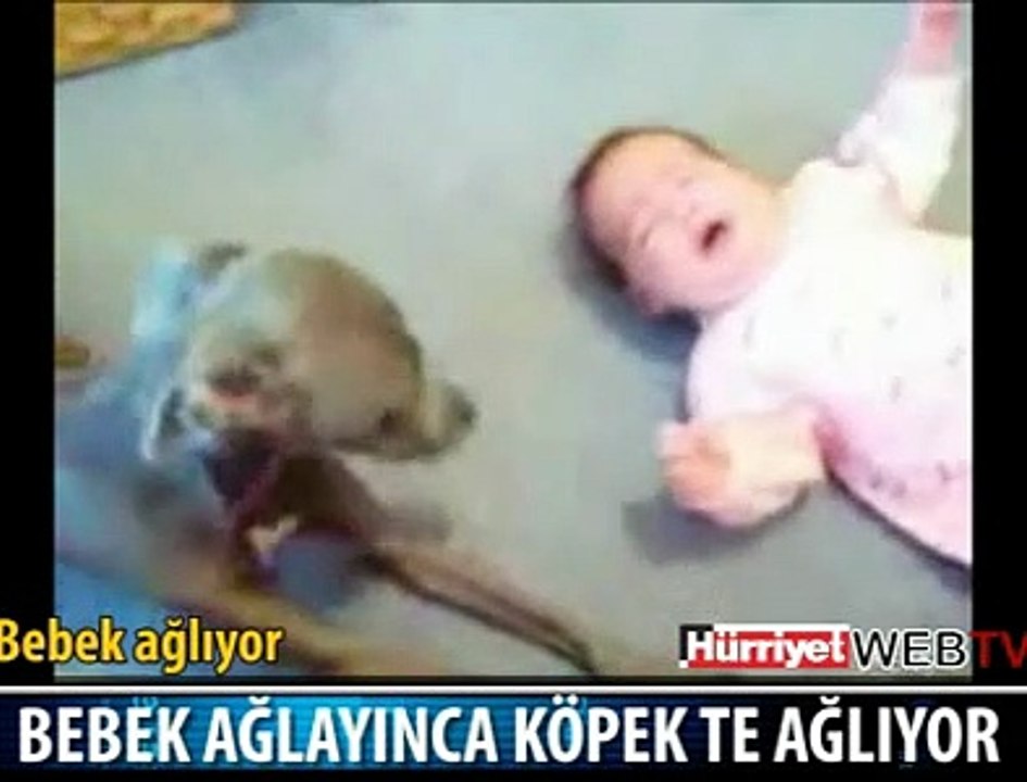 BEBEK AĞLIYOR O DA AĞLIYOR