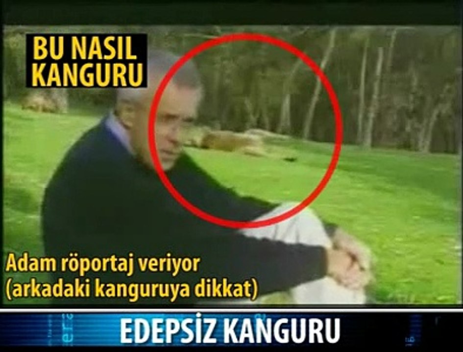 ROPÖRTAJ VERİRKEN YAPTI