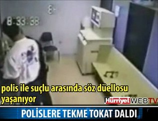 POLİSE TEKMA TOKAT DALDI