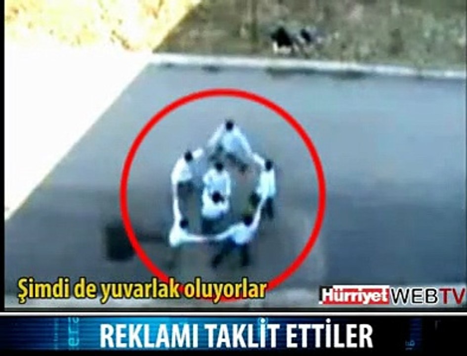ÇAKMA AKBANK REKLAMI