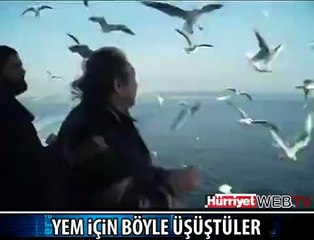 MARTILARA SİMİT ATMAK