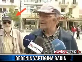 YAŞLI ADAMIN YAPTIĞINA BAKIN