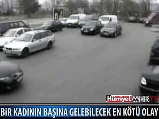 KADININ ETEĞİ SIYRILDI