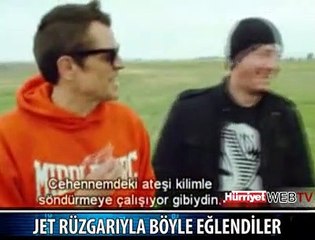 JETİN MOTOR GÜCÜNÜ TEST ETTİLER