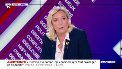 Marine Le Pen sur l'Ukraine: "Attention à ne pas faire le pas de trop qui ferait que nous entrerions en guerre"