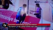 Sivasspor kalecisinden top toplayıcı çocuğa tepki