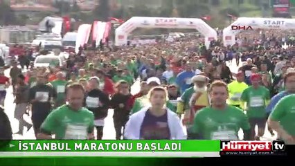 DEV MARATON BAŞLADI! KÖPRÜDEN BÖYLE GEÇTİLER
