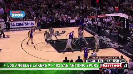 Los Angeles Lakers 92 - 101 San Antonio Spurs