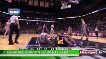 SAN ANTONIO SPURS 91-79 LOS ANGELES LAKERS