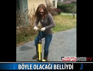 ZIPLAYAN KADININ SONU