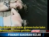 PİRANAYLA DALGA GEÇTİLER