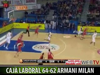 ZORLU MAÇIN GALİBİ CAJA LABORAL