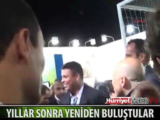 RÜŞTÜ VE RONALDO YILLAR SONRA BULUŞTU
