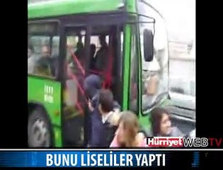BUNU LİSELİLER YAPTI