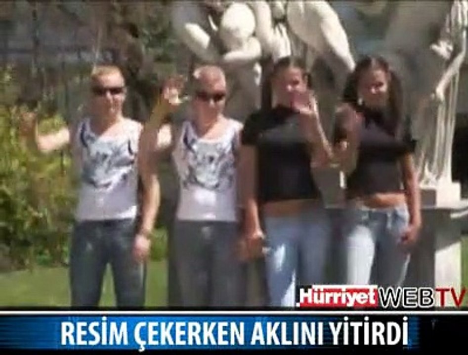 RESİM ÇEKERKEN ŞOKE OLDULAR