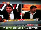 GS TV SPİKERİ ÇILDIRDI