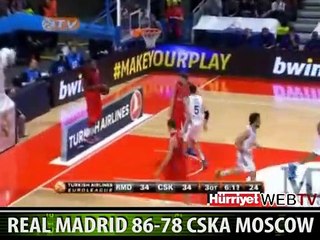 REAL MADRID 86-78 CSKA MOSCOW
