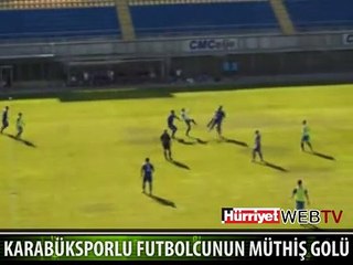 KARABÜKLÜ OYUNCUDAN '10 NUMARA' GOL