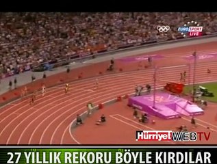 OLİMPİYATLARDA 27 YILLIK REKOR KIRILDI