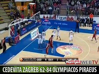 CEDEVİTA ZAGREB 62-84 OLYMPIAKOS
