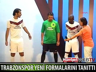 İŞTE TRABZONSPOR'UN YENİ FORMALARI