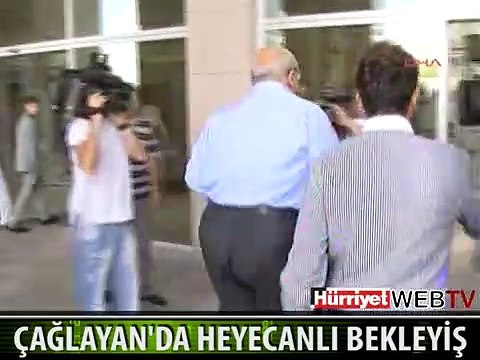 ÇAĞLAYAN'DA HEYECANLI BEKLEYİŞ