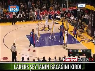 LAKERS ŞEYTANIN BACAĞINI KIRDI