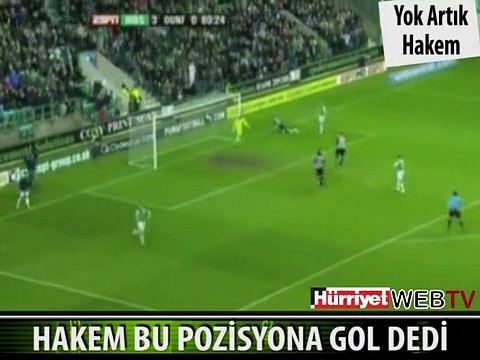 HAKEMDEN İLGİNÇ GOL KARARI