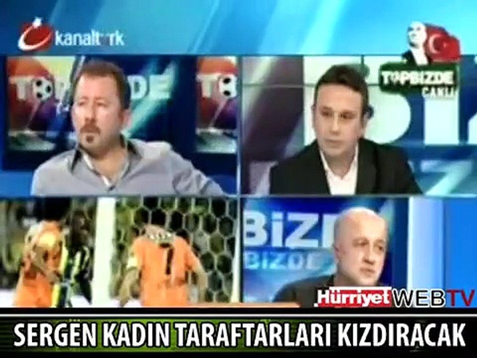 CANLI YAYINDA KADIN TARAFTARLARI KIZDIRACAK SÖZLER
