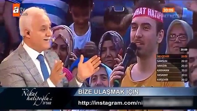 Korcan Cinemre, Nihat Hatipoğlu'na soru sorarsa!