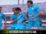 NEYMAR YİNE 3 GOL ATTI